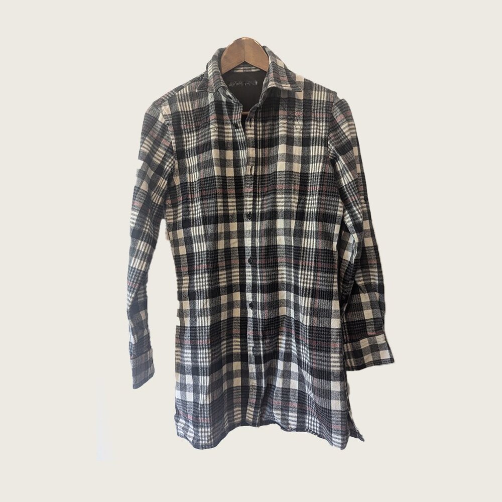 TORNADO MART - Japan streetwear flannel shirt - Sz 46